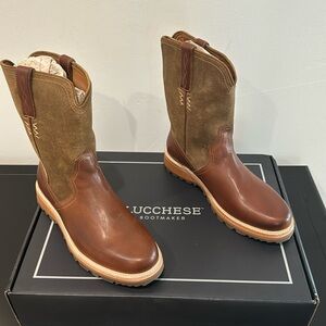 Lucchese Ranger II Pull On Boot 9.5 tan